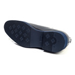Casual Medallion Oxford // Navy (Euro: 45)