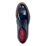 Washed Wing-Tip Derby // Navy (Euro: 43)
