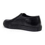 Textured Double Monk Sneaker // Black (Euro: 41)