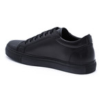 Textured Toe Cap Sneakers // Black (Euro: 44)