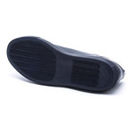 Textured Toe Cap Sneakers // Navy (Euro: 44)