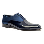 Polished-Toe Oxford // Navy (Euro: 45)