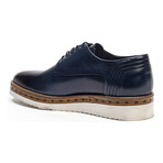 Casual Wooden Derby // Navy (Euro: 43)