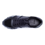 Two-Tone Running-Styled Sneaker // Black (Euro: 40)