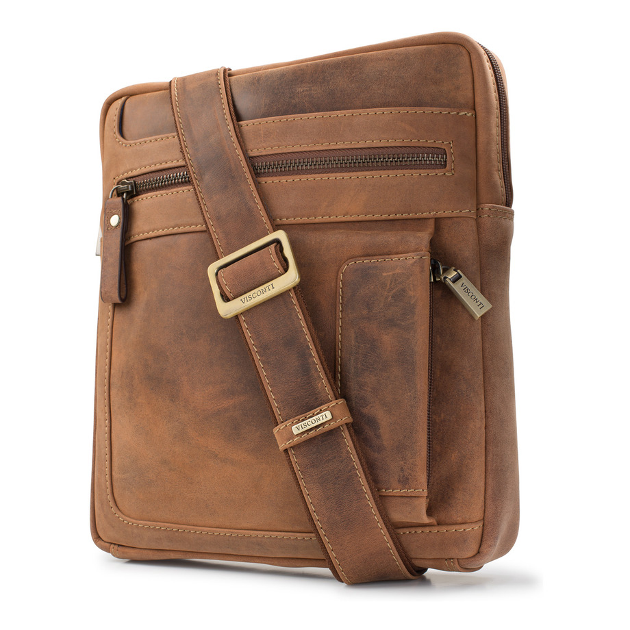 Visconti - Leather Messenger Bags - Touch of Modern