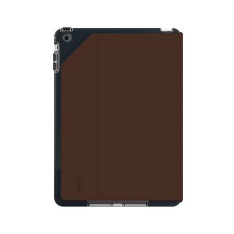 Impact Folio Case // Gray + Brown (iPad Mini)