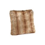 Limited Edition Faux Fur Pillow // Coyote