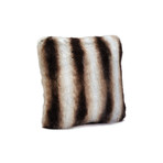 Limited Edition Faux Fur Pillow // Chinchilla (18"L x 18"W)