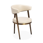 Adele Dining Chair // Set of 2 (Cream)