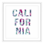 Color Me Cali // Framed Print (12"W x 12"H x 1.5"D)