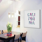 Color Me Cali // Framed Print (12"W x 12"H x 1.5"D)