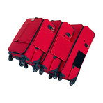 TACH Modular Luggage // 3 Piece Set (Black)