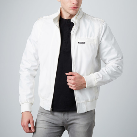 Iconic Racer Jacket // White (S)