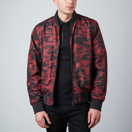 MA1 Camo Bomber // Red (XS)