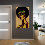 Dia de los Muertos// Dai Chris Art (18"W x 26"H x 0.75"D)