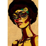 Dia de los Muertos// Dai Chris Art (18"W x 26"H x 0.75"D)