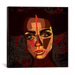 Tribal Girl (18"W x 18"H x 0.75"D)