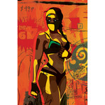 Ninja (18"W x 26"H x 0.75"D)