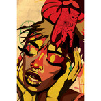 Kaji VII// Dai Chris Art (18"W x 26"H x 0.75"D)