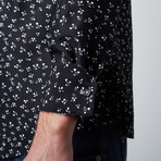 Sprig Button-Up Dress Shirt // Black (S)