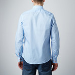 Classic Button-Up Dress Shirt // Blue (XL)