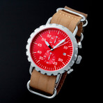 Peregrine Squadron Pilot Chronograph Quartz // Limited Edition // PSA-CH-SB-2E // Unworn