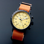 Peregrine Squadron Pilot Chronograph Quartz // Limited Edition // PSA-CH-DLC-1F // Unworn
