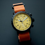 Peregrine Squadron Pilot Chronograph Quartz // Limited Edition // PSA-CH-DLC-1F // Unworn