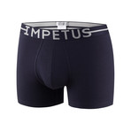 Impetus Cotton Stretch Retro Boxer // Navy (M)