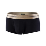 Halley Retro Push Up Trunk // Black (L)