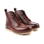 Buck Lace-Up Boot // Oxblood (US: 8)