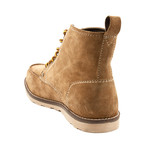 Buck Suede Lace-Up Boot // Tan (US: 9.5)