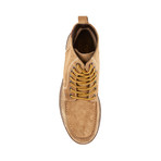 Buck Suede Lace-Up Boot // Tan (US: 9.5)