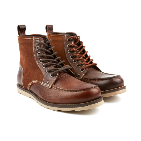 Elk Suede Boot // Chestnut (US: 8)