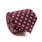 Zegna // Heather Dot Tie // Red