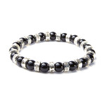 Black Onyx // Om Mani Padme Hum Bracelet (Extra Small)