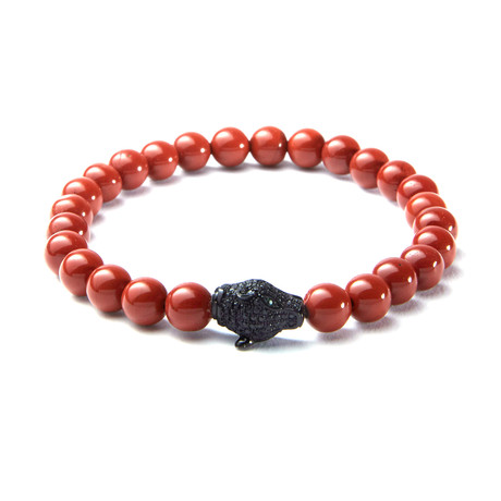 Red Jasper // Panther Bracelet (Extra Small)