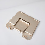 Foldable Ergonomic Laptop + Phone Stand // Gold