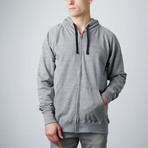 French Terry Zip Hoody // Solid Ash (XS)
