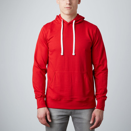 French Terry Hoody // Red (XS)