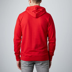 French Terry Hoody // Red (XS)