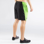 Origin Active Short // Black + Lime Green (L)
