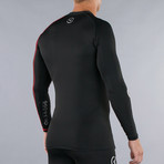 Stay Warm Long-Sleeve Compression Crew Neck // Black (XS)