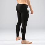 Stay Warm Compression V3 Tech Pant // Black + Silver (XL)