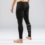 Stay Warm Compression V3 Tech Pant // Black + Silver (XL)