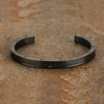 Armour Steel Cuff // Aged Black