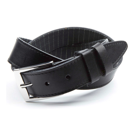 1.25" Width Indestructible Belt // Black (Size: 30 (27.5"-31.5"W))