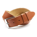 1.5" Width Indestructible Belt // Brown (Size: 30 (27.5"-31.5"W))