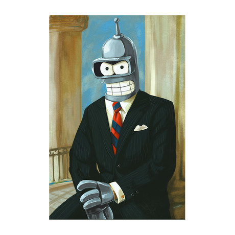 Bender as President Ronald Reagan