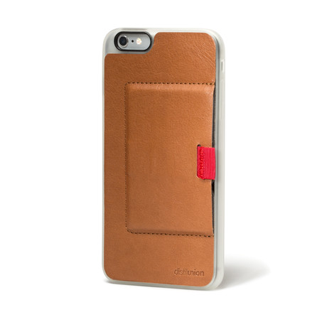 Wally Case // Brown + Red (iPhone 6/6s)